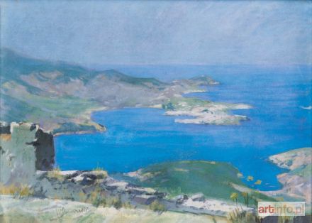 ŚLEWIŃSKI Władysław | WIDOK NA ZATOKĘ, ok. 1911