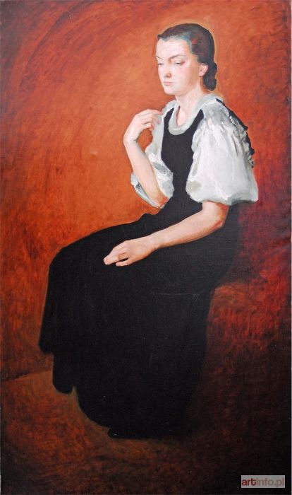 BUNSCH Adam | Portret młodej kobiety, 1936