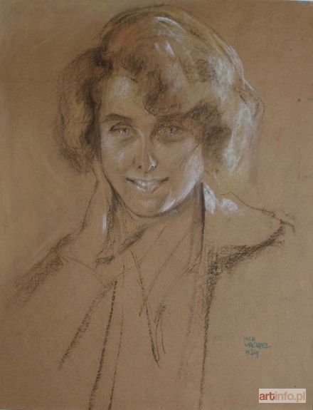 WACHTEL Wilhelm | Portret dziewczyny (1924)