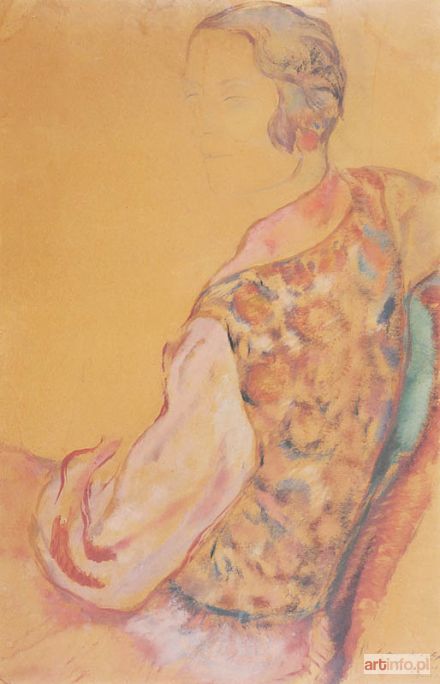 GOTTLIEB Leopold | Portret Zofii Nalepińskiej - Bajczukowej, 1927