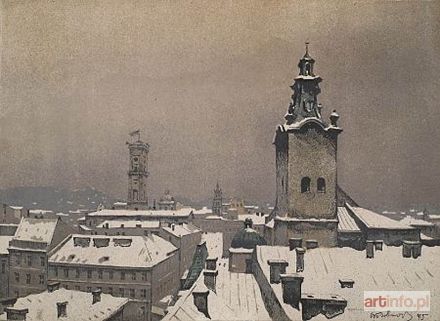 DOBROWOLSKI Odo | Teka Lwów 1914-1915. Autolitografie, 1915