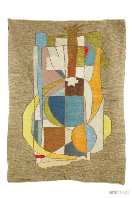 ŚLESIŃSKA Alina | Kompozycja z żółcią, 1963 r.