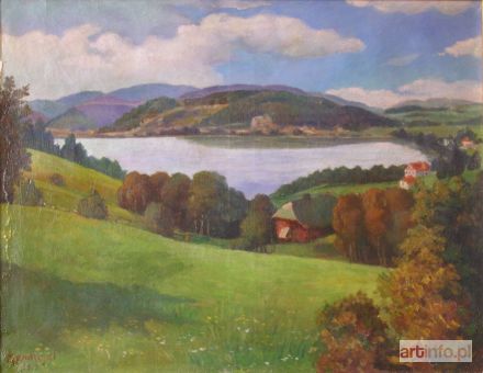 Lawecki Wojciech | Paysage montagneux (1915)