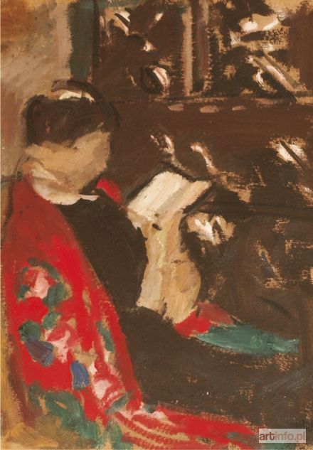 WEISS Wojciech | Renia czytająca, 1908