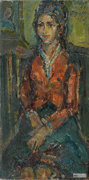 KIKOINE Michel (Kikoin) | PORTRAIT DE MADEMOISELLE MICHEL, 1968