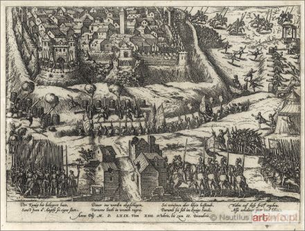 HOGENBERG Franz | Oblężenie miasta Sant Jean d`Angely, 1597