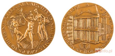 DEVIGNE Jacques | MEDAL, FRANCUSKIE ARCHIWUM NARODOWE, 1979