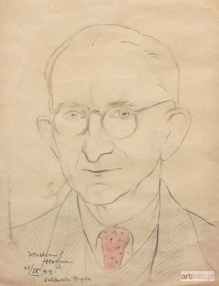 HOFMAN Wlastimil | Portret mężczyzny, 1949 r.