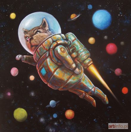 WALTER Grzegorz | Kosmiczny kot, 2019