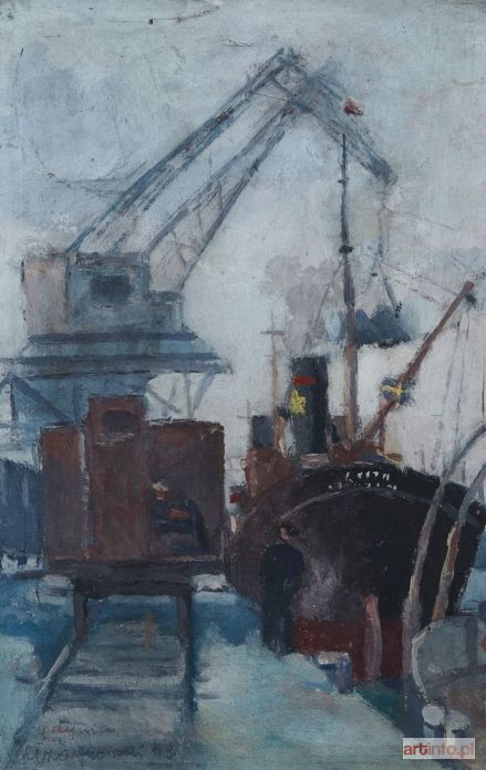 CZAYKOWSKI Ludwik | PORT W GDYNI, 1949