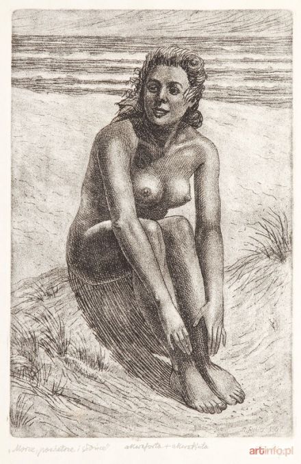 ROLICZ Stanisław | Morze, powietrze i słońce, 1957 r.