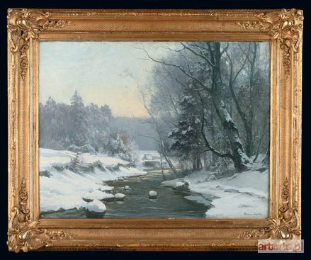 ANDERSEN-LUNDBY Anders | Zimowy pejzaż z rzeką