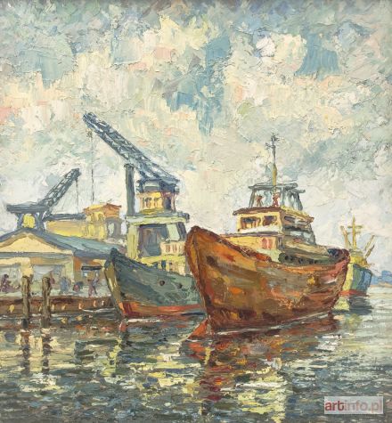 LUDWIKIEWICZ Józef | Port w Szczecinie, 1965 r.