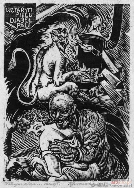 ŻURAWSKI Władysław | W starym piecu diabeł pali, 1935