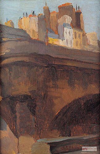 STANISŁAWSKI Jan | WIDOK PONT NEUF W PARYŻU, 1888-95 r.