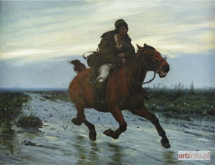 CHEŁMOŃSKI Józef | Jeździec, 1879