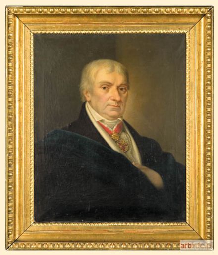 SCHWEIKART Karol | Portret mężczyzny z orderem Leopolda, 1829