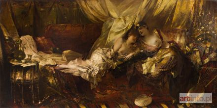 ŻMURKO Franciszek | W oparach opium (Pod wpływem haszyszu, Haszysz, Under the Influence of Hasheesh), 1887 r.