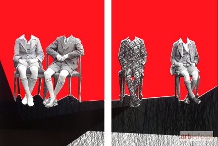 ŻUKOWSKA Olga | Podzieleni IV (dyptyk), 2017