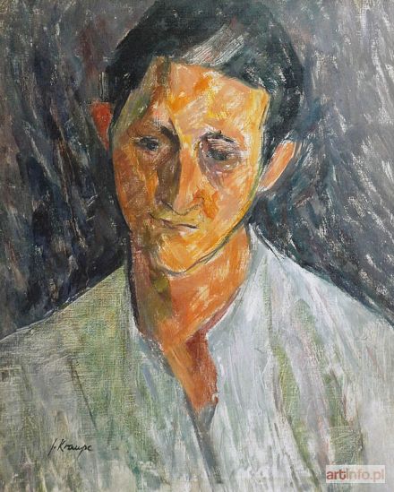 KRAUPE-ŚWIDERSKA Janina | Portret Włodzimierza Świderskiego, 1946