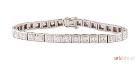 Bransoletka z brylantami, współczesna