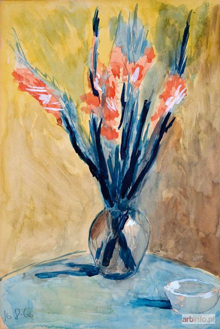 KOZIAREK Zdzisław | GLADIOLE, 1960