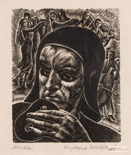 WRÓBLEWSKA Krystyna | Maska, 1944 r.