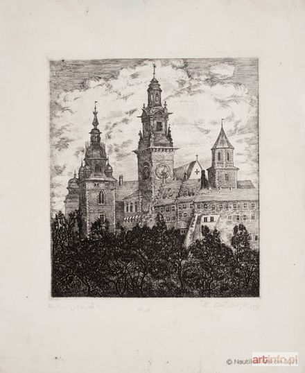 DZIELIŃSKI Jan Kazimierz | Kraków. Wawel, 1938