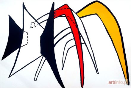 CALDER Alexander | Dwie abstrakcje. Stabiles, 1963