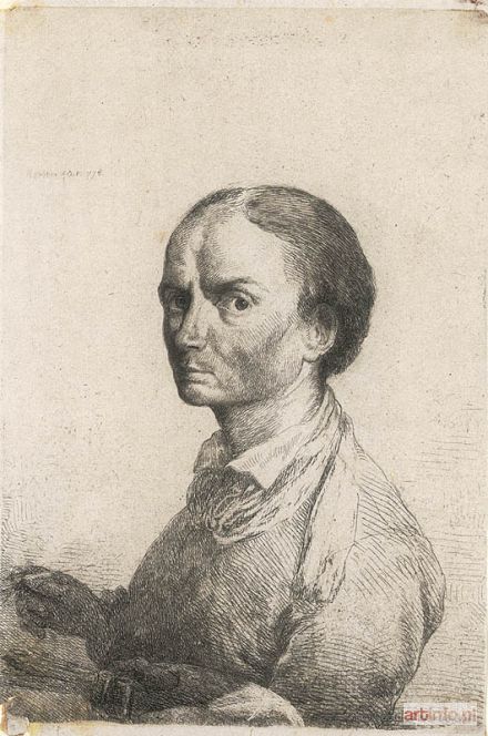 NORBLIN de la GOURDAINE Jan Piotr | Autoportret (Portret własny artysty), 1778