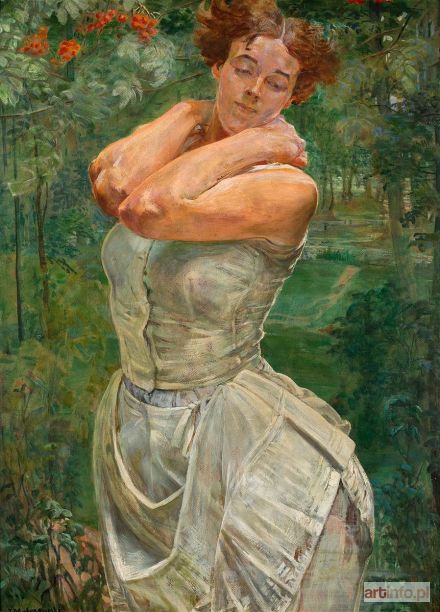 MALCZEWSKI Jacek | PORTRET MICHALINY JANOSZANKI, 1916