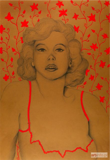 MALINOWSKA (Miriam TAJCHER pseud.) Małgosia | Marilyn in Negligee, 2007 r.