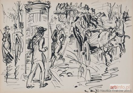UNIECHOWSKI Antoni | Dama i dziewka, 1950-1960
