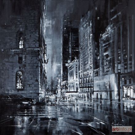 KOTER Bartłomiej | City at night, 2014