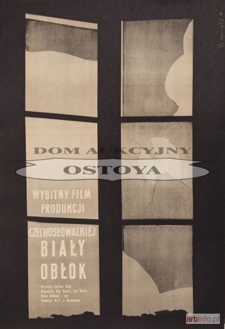 RADUCKI Maciej | Plakat do filmu BIAŁY OBŁOK, 1963