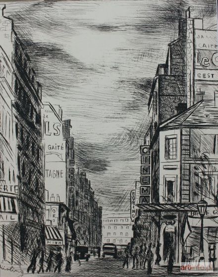 KISLING Mojżesz | Rue de la Gaïté