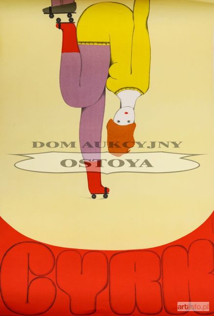 ŻUKOWSKA Danuta | Plakat CYRK, 1970