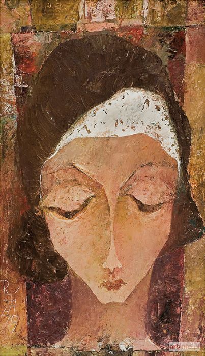 ZAJĄC Ryszard | PORTRET WIEŚNIACZKI, 1979