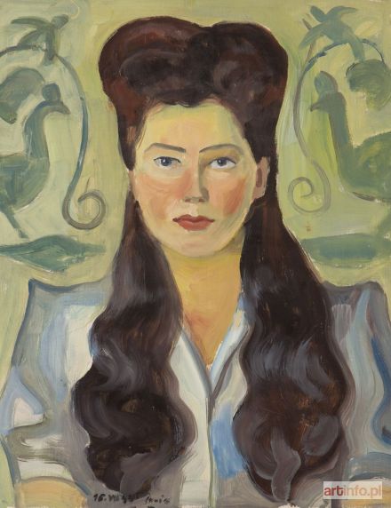 CYANKIEWICZ Zdzisław (CYAN) | PORTRET KOBIETY, 1944