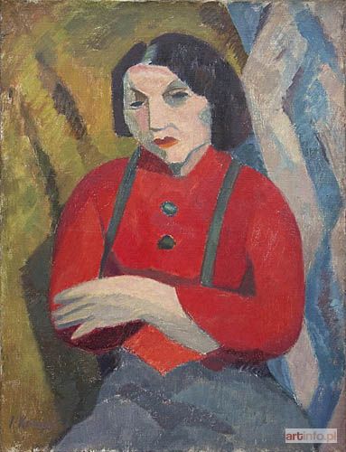 KRAUPE-ŚWIDERSKA Janina | Modelka, 1947