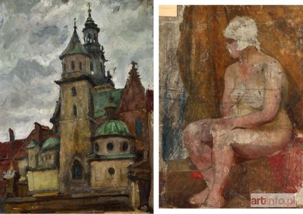 CZAJKOWSKI Józef | WIDOK NA WAWEL, 1924 [może: 1914?]