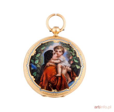 Zegarek kieszonkowy, poł. XIX w.