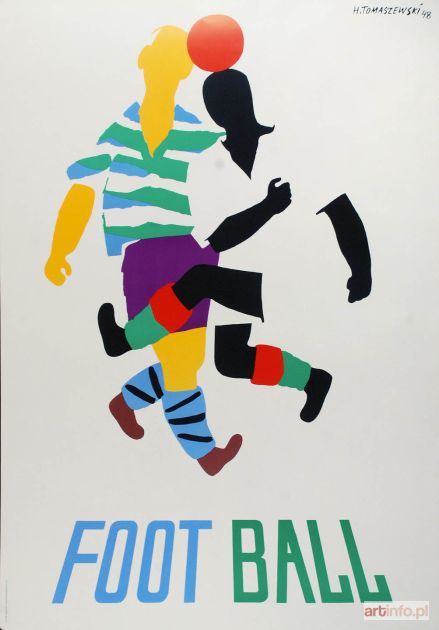 TOMASZEWSKI Henryk | Plakat - FOOT BALL