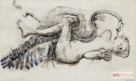 LEBENSTEIN Jan | LEDA Z ŁABĘDZIEM, 1968