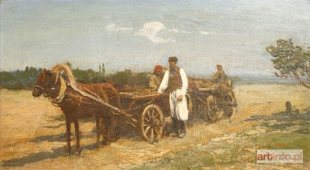 TRUSZ Iwan | Chłopska furmanka