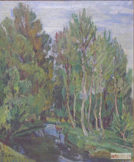 EPSTEIN Henryk (Chaim) | Paysage a la riviere