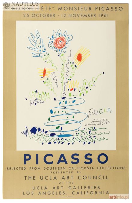 PICASSO Pablo | Bonne fete, Monsieur Picasso, 1961