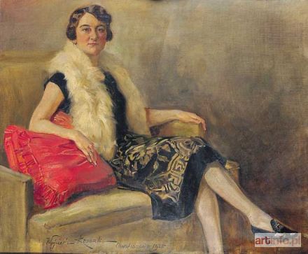 KOSSAK Wojciech | Portret pani Szulczewskiej, 1925