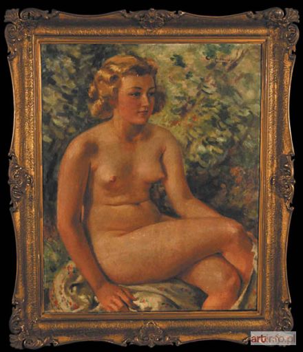 ŻURAWSKI Stanisław | Akt siedzącej