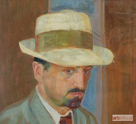 OLSZEWSKI Bronisław Ludwik (pseud. Ludwik Olski) | Autoportret, 1913